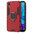 Slim Armour Tough Shockproof Case / Finger Ring Holder for Huawei Y5 (2019) - Red